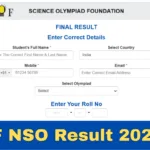 SOF NSO Result 2025-26: Download Level 1 Scorecard PDF at sofworld.org